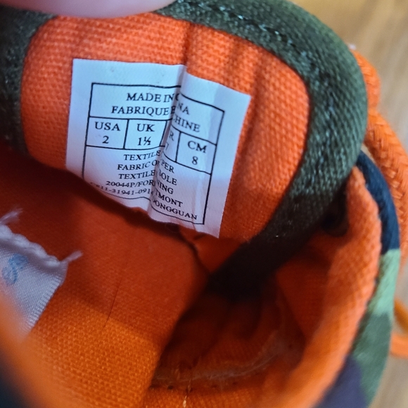 Baby Polo Ralph Lauren Sneakers Size 2 - Picture 5 of 5